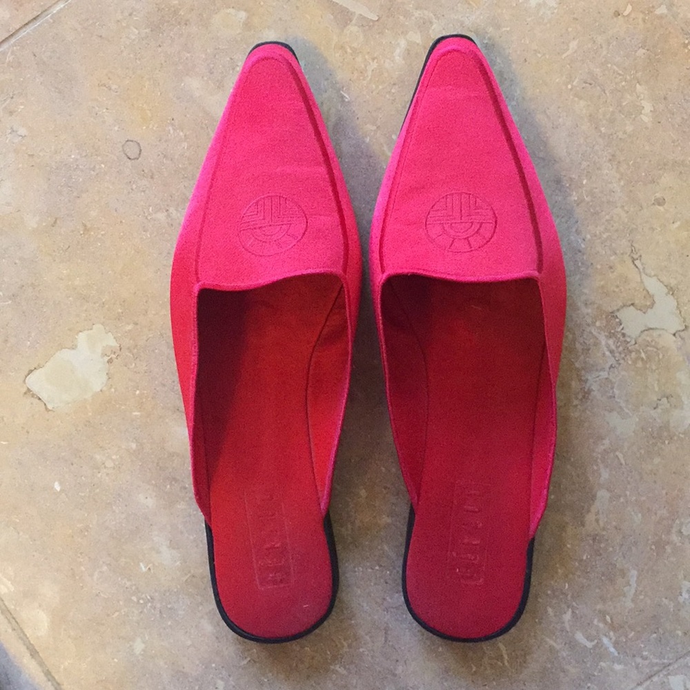 Faraud Red slippers - Picture 1 of 3